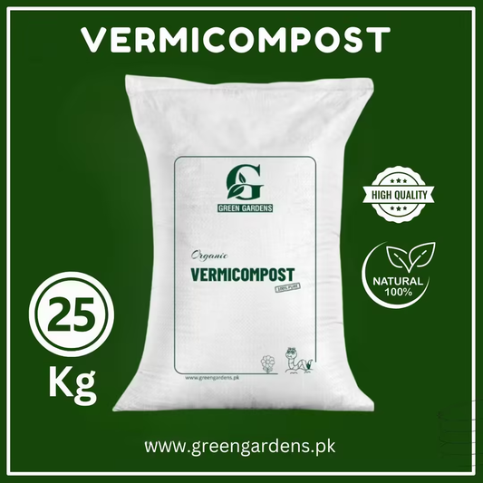 Vermicompost - 25 kg (100% Pure & Natural) {Delivery to the cities with Daewoo Terminal only}