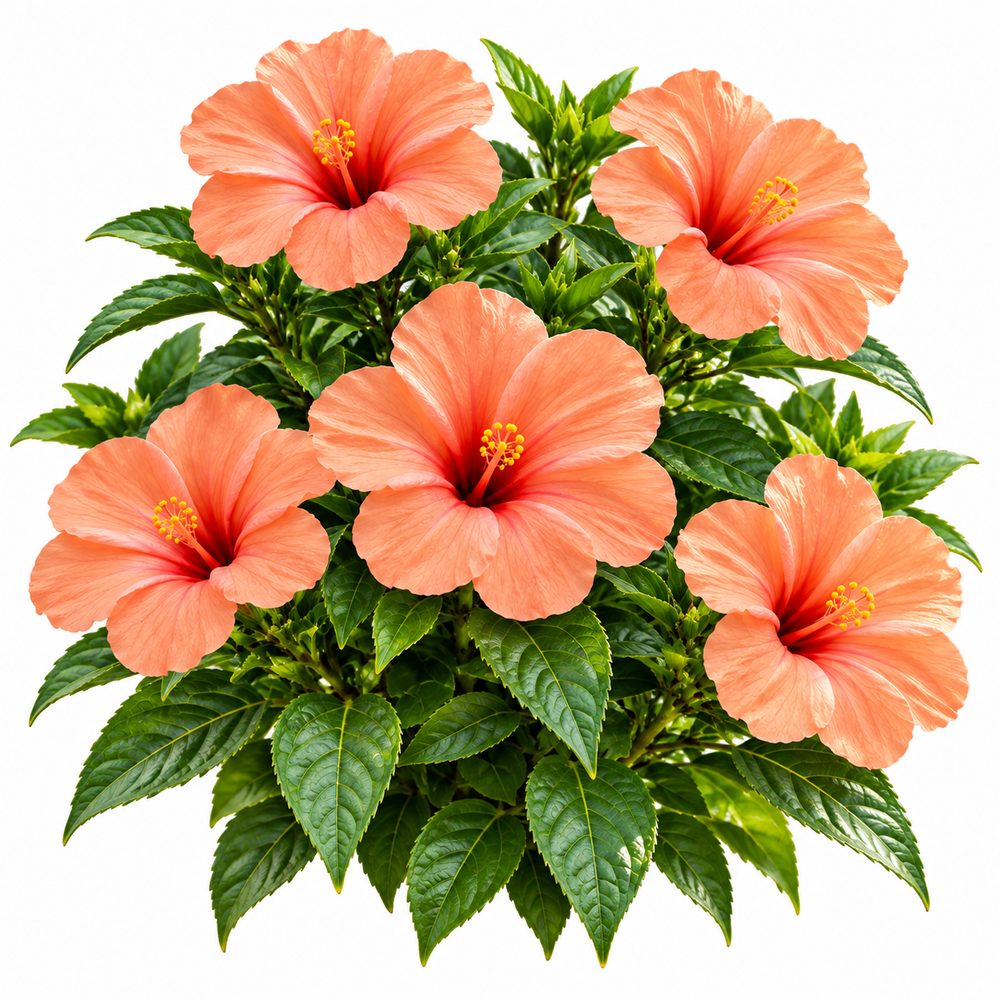 Salmon 4 O'Clock Mirabilis jalapa with fragrant salmon-pink trumpet-shaped flowers – summer flower seeds for pots grow bags and garden beds in Pakistan