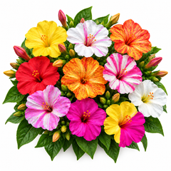 4 O' Clock Bicolour (Mirabilis Jalapa) Seeds - {SUMMER} گلِ عباسی
