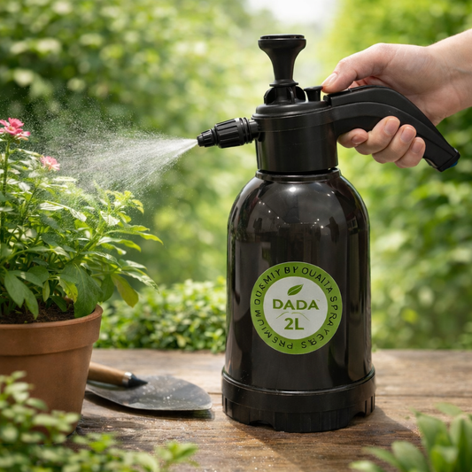 DADA 2L Pressure Garden Sprayer (BLACK) – Hand Pump Plant Sprayer