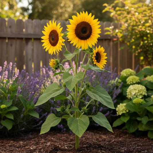 Sunflower Domino Seeds (Helianthus Annuus) (SUMMER)