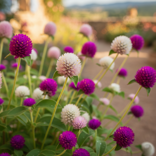 Gomphrena (Globe Amaranth) {SUMMER}