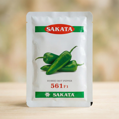 Hot Pepper Seeds, F1 Hybrid (SAKATA-561) - 10 Gram