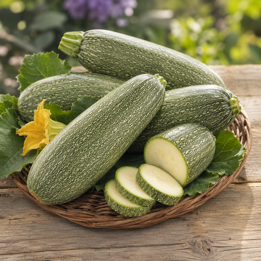 Grey Zucchini Summer Squash Seeds (SUMMER)