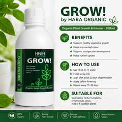 GROW by HARA ORGANIC – 200ml