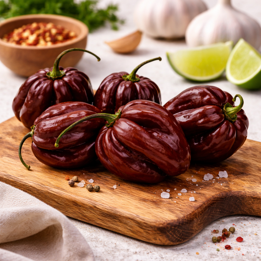 HABANERO PEPPER Seeds - Chocolate (WINTER/SUMMER)