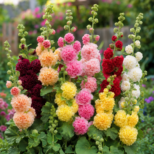 Hollyhock Seeds - Double (WINTER)