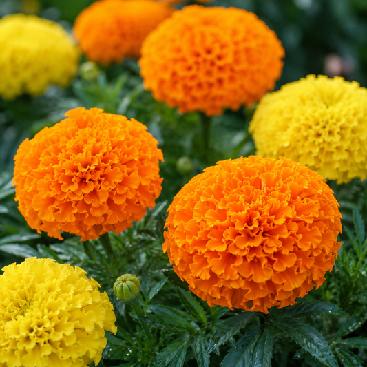 Marigold Crackerjack Seeds - Mix