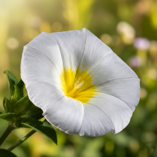 Morning Glory Seeds - Convolvulus Tricolor White Ensign (SUMMER)