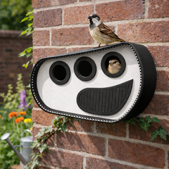 PVC Bird House (M-02) - BLACK