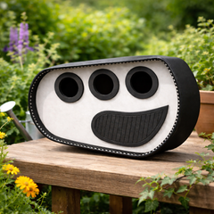 PVC Bird House (M-02) - BLACK