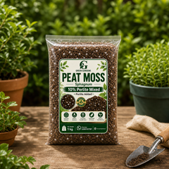 Peat Moss Sphagnum - 1 Kg (Premium Quality)