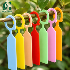 Plant Label Ring Reusable Waterproof Pack of 10 – Flexible Plastic Plant Tags