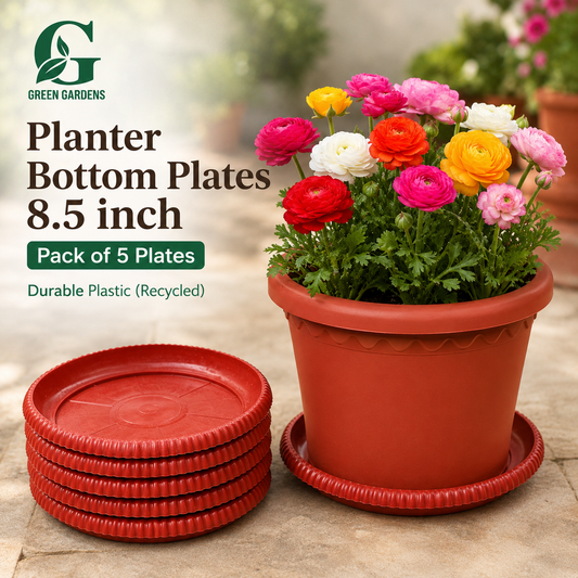Planter Bottom Plate - 8.5 inch (Pack OF 5)