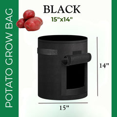 Grow Bag Potatoes - 14"x15"
(With side pocket)