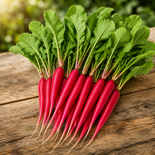 Radish Red Long (Heirloom) {WINTER}لال مولی لمبی