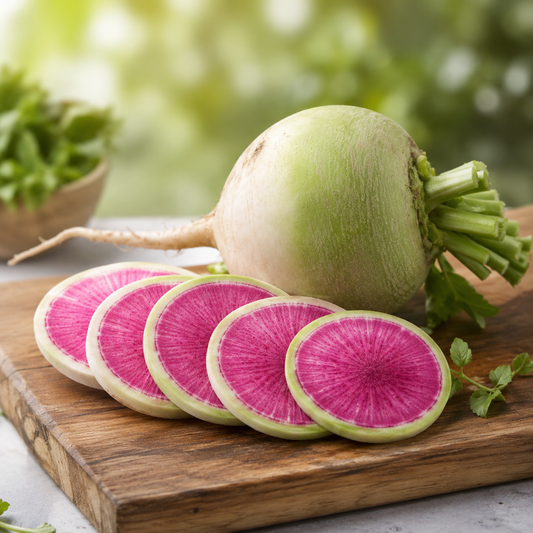 Radish Red Meat Seeds – Lal Mooli / Watermelon Radish Seeds (WINTER)