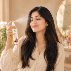Saffron Rose Water Spray 100ml – Pure Distilled Rose Water with Original Saffron Threads