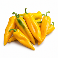 Sweet Pepper Yellow Corno di Toro Giallo Seeds – Italian Bull’s Horn Pepper | WINTER/SUMMER