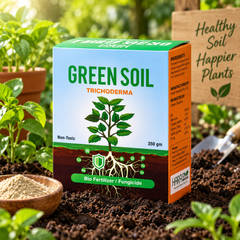 Trichoderma Green Soil 350g bio fertilizer and beneficial soil fungi in Pakistan