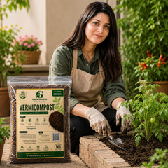 Vermicompost, 1 kg (100% Pure & Natural)