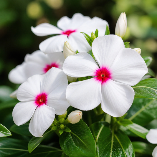 Vinca Bright Eye Nana Seeds (SUMMER)