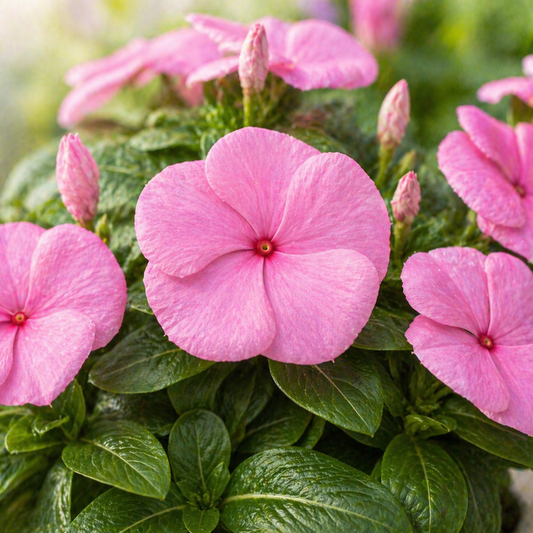 Vinca Soft Pink Seeds (SUMMER)