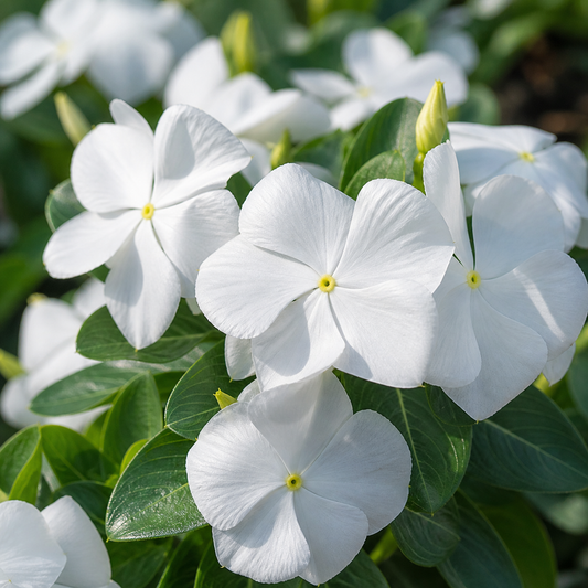 Vinca Nana Bianca (White) Seeds (SUMMER) سدا بہار