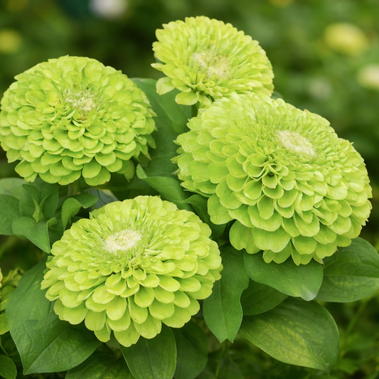 Zinnia Elegans Seeds- Green (Summer)زینیا گرین