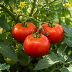 TETI tomato from Azerbaijan with firm uniform red round to slightly oval fruits – tomato seeds for home gardening in Pakistan