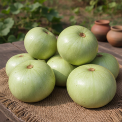 Desi Tinda, Light Green Seeds (Apple Gourd) {SUMMER} دیسی ٹینڈا