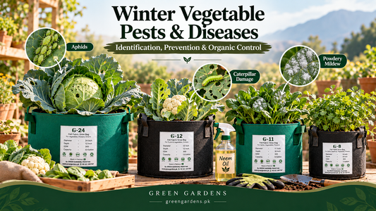 Winter vegetable pests and diseases organic control - GREEN GARDENS