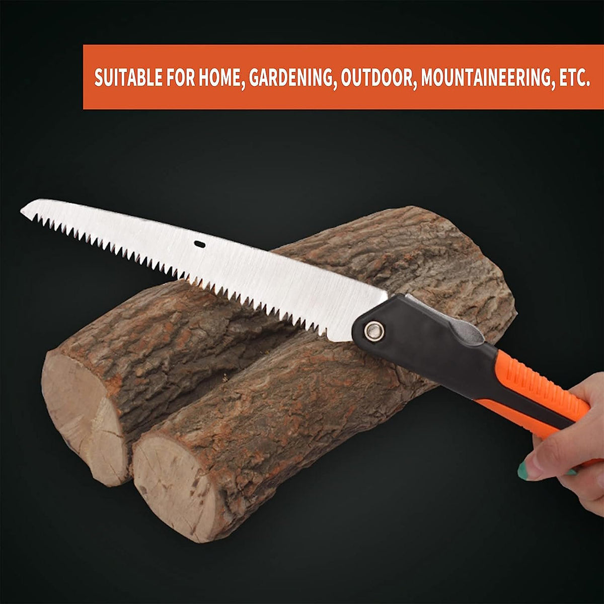 Folding Hand Saw, 10 inch High Quality Blade