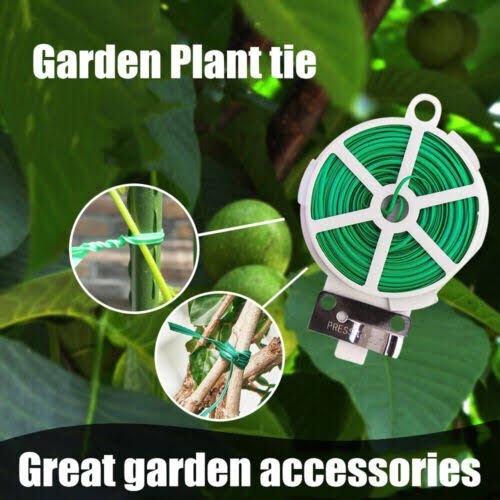 Garden Twist Tie - 30M Garden Plant Ties with Trimmer