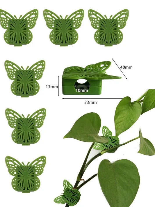 Plant Climbing Clips - Butterfly - Self-Adhesive (Pack of 5)