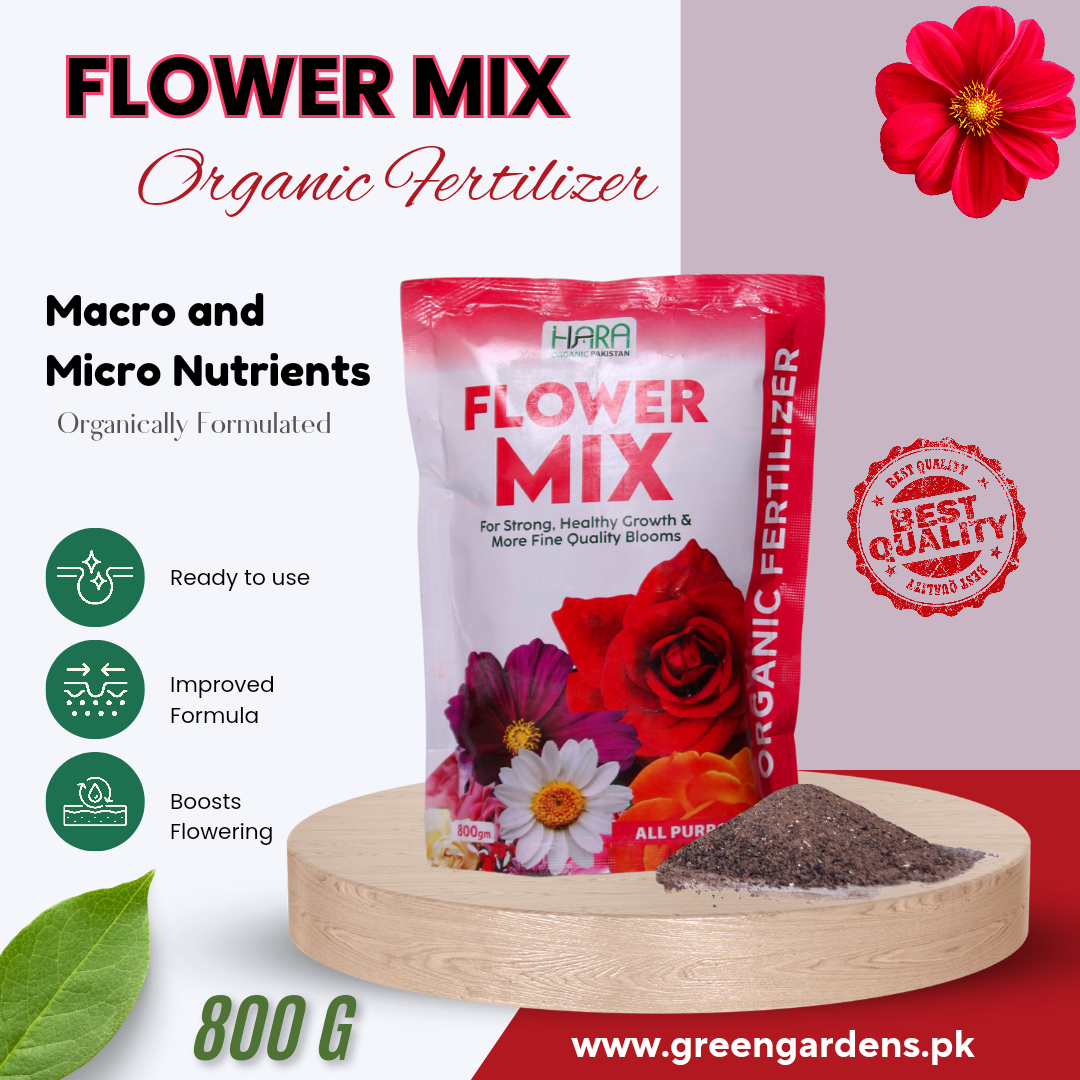 Flower Mix, 800g
 (Organic Fertilizer)