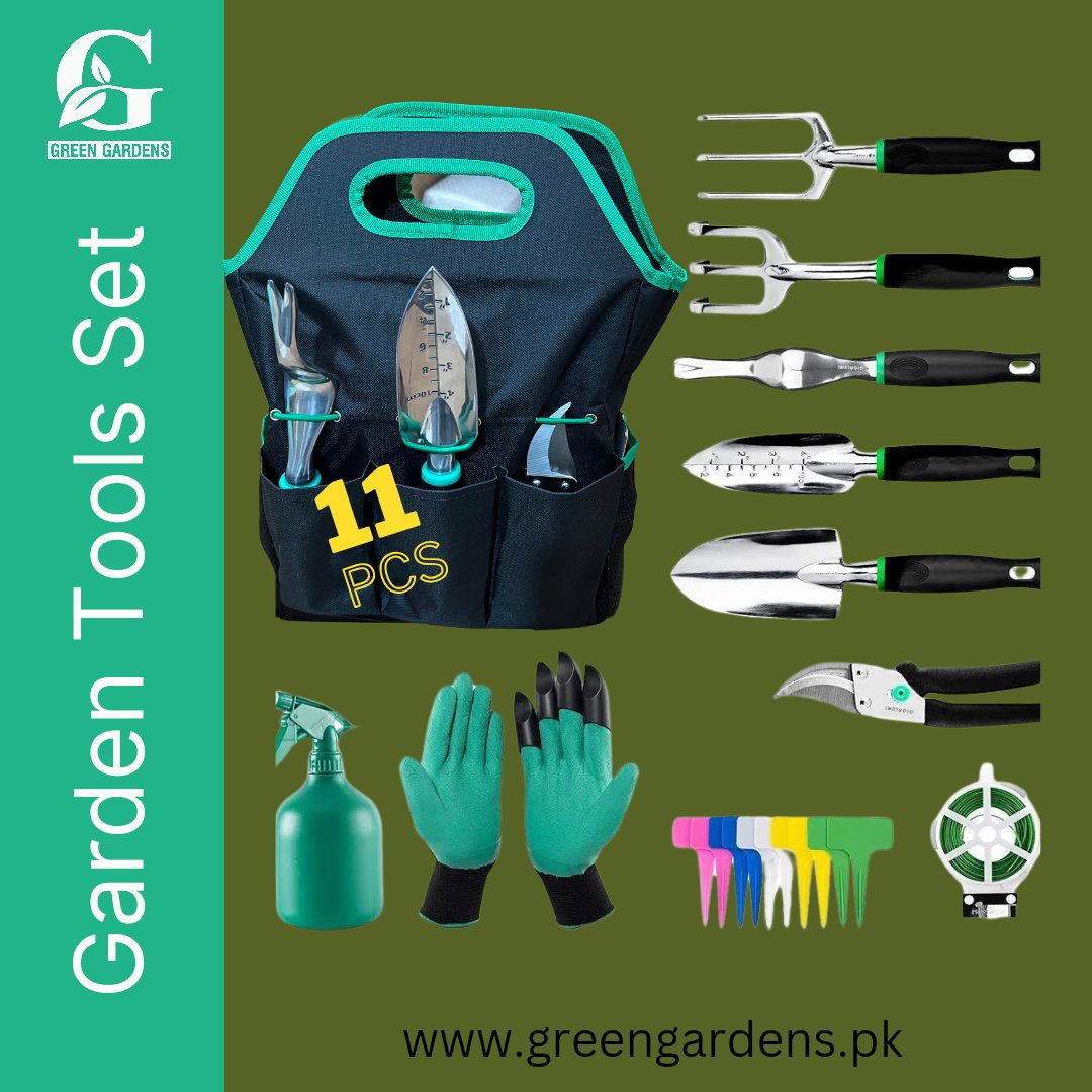 Garden Tools Set (11 Pcs)