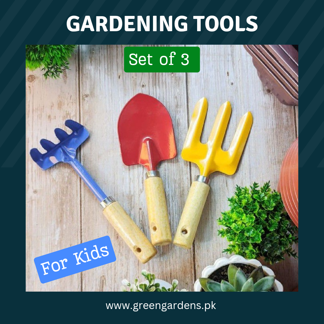Gardening Tools Set (3 pcs) for Kids