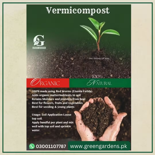 Vermicompost - 3 Kg (100% Pure & Natural)