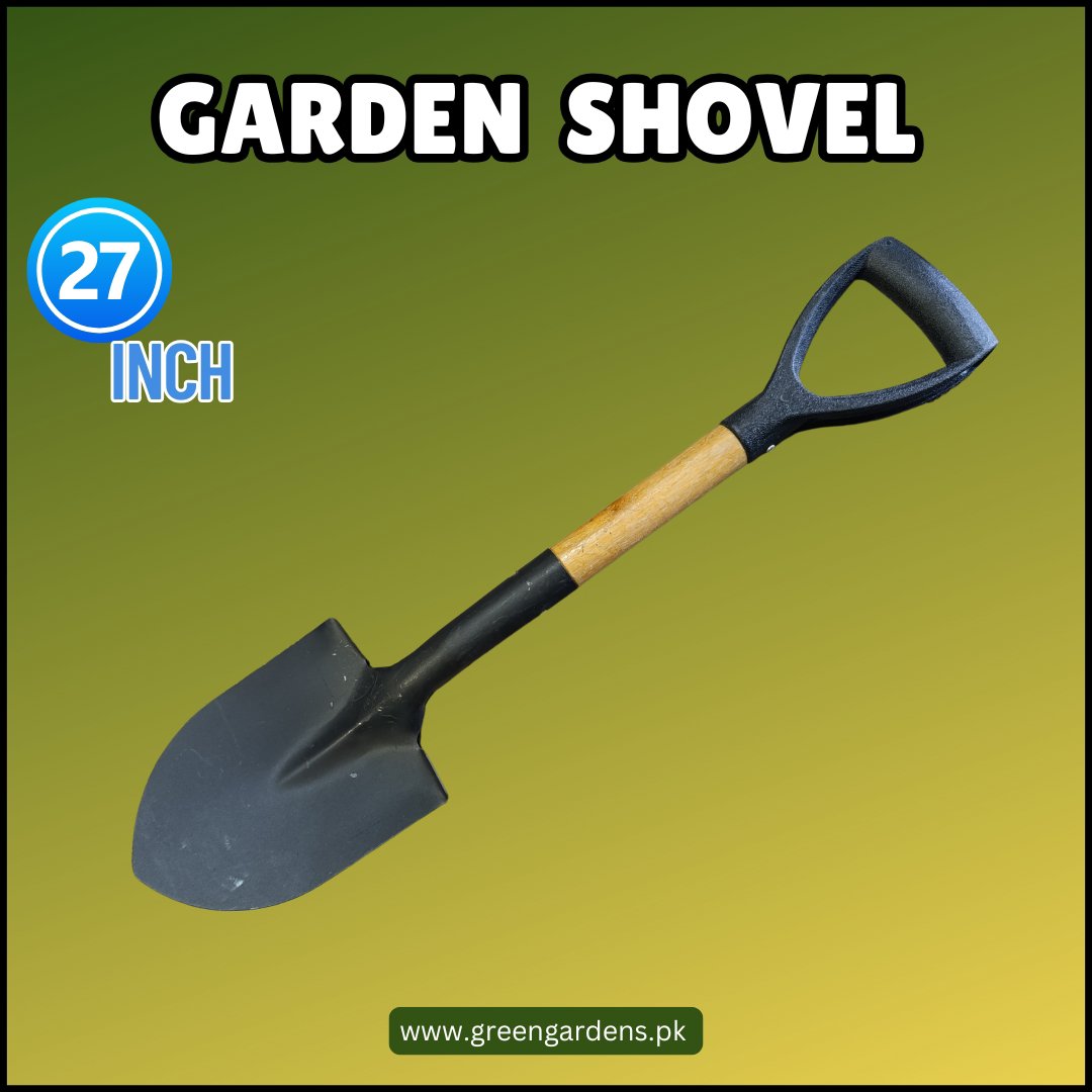 Garden Shovel, 27" – Good Quality Garden Tool