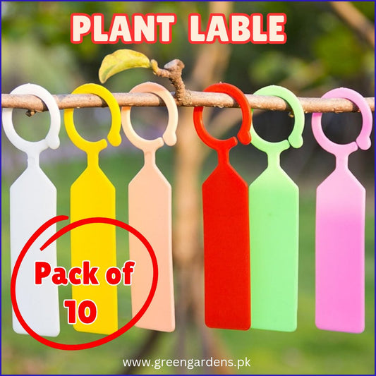 Plant Lable Ring - Reusable Waterproof (PACK OF 10)