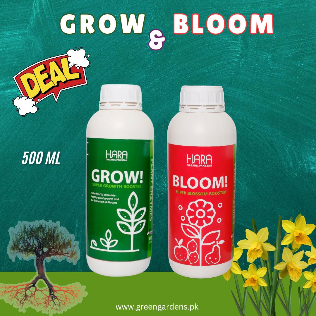GROW &amp; BLOOM Deal (500ml x 2)