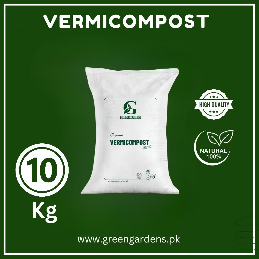 Vermicompost, 10 kg (100% Pure & Natural)