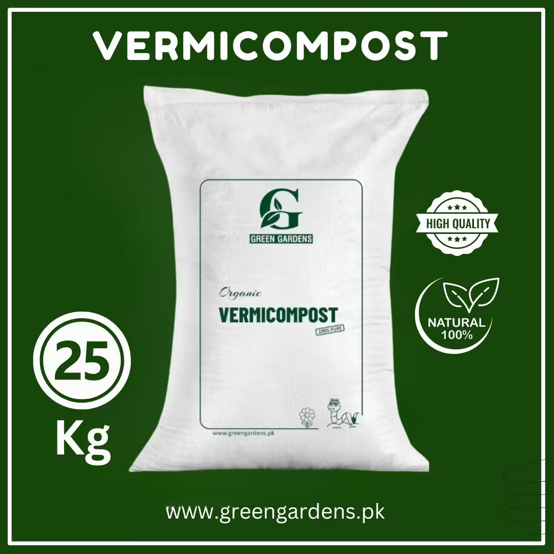 Vermicompost, 25 kg (100% Pure & Natural) {Delivery to the cities with Daewoo Terminal only}