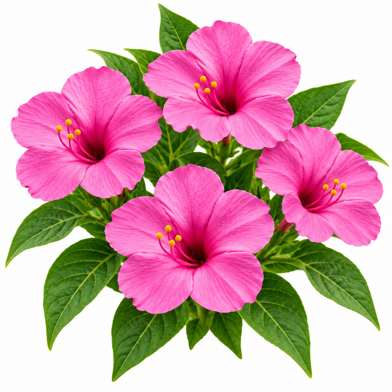 Rose 4 O'Clock Mirabilis jalapa with fragrant rose-pink trumpet-shaped flowers – summer flower seeds for pots grow bags and garden beds in Pakistan