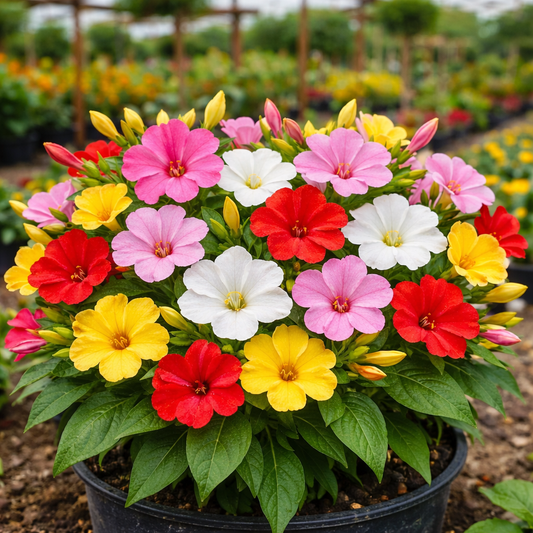 4' O Clock, Mirabilis Jalapa Seeds - Mix (SUMMER)گلِ عباسی