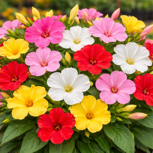 4' O Clock, Mirabilis Jalapa Seeds - Mix (SUMMER)گلِ عباسی