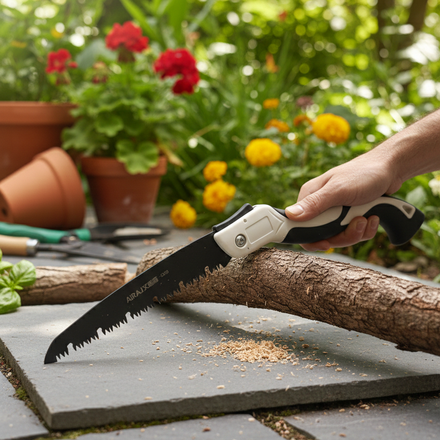 AIRAJ Heavy-Duty Folding Pruning Saw