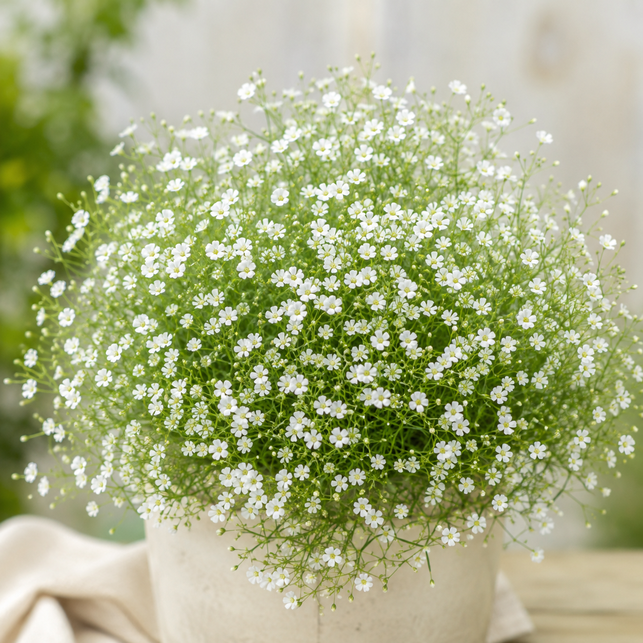 Baby's Breath Gypsophila elegans plant with delicate single flowers on fine branching stems – winter flower seeds Pakistan