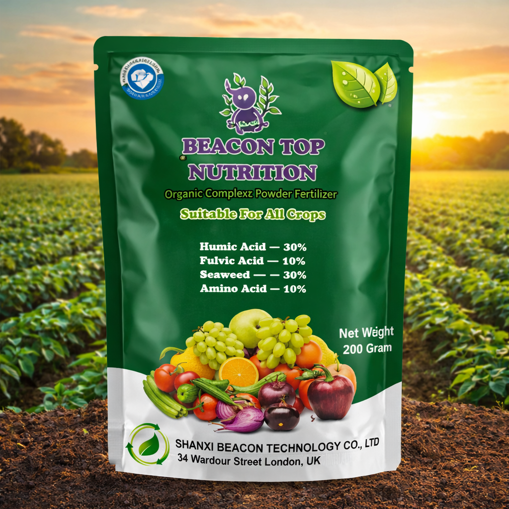 Beacon Top Nutrition - Organic Fertilizer, UK (Humic Fulvic Seaweed Amino Acid)